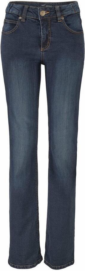 Arizona Bootcut jeans Tailleband met zij-elastiek inzet hoge taille bootcut met stretch klassieke 5-pocket-stijl - Foto 7