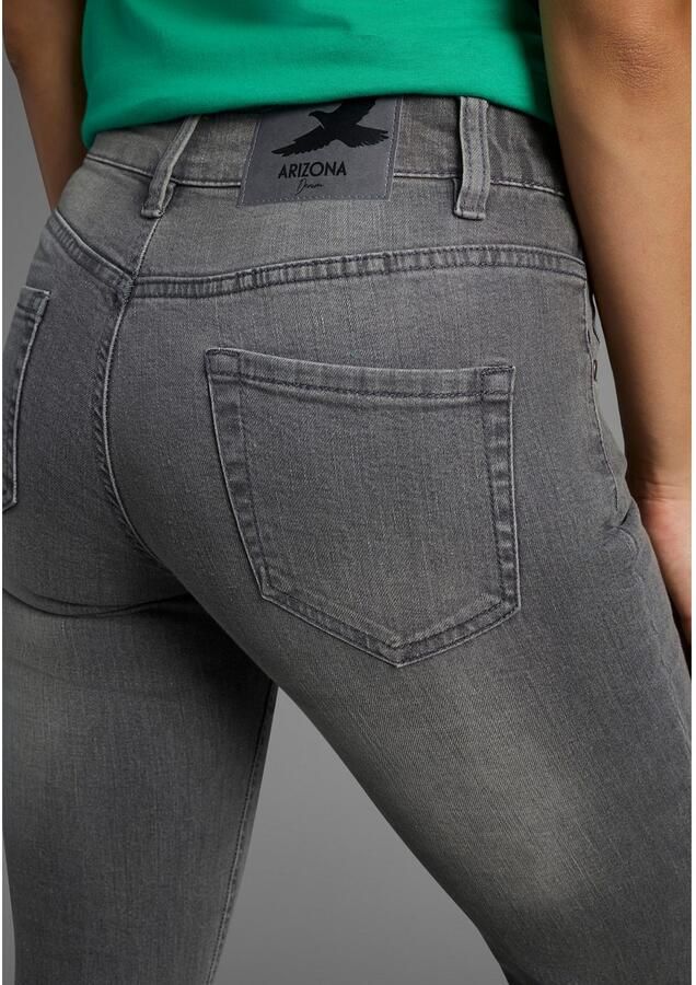 Arizona Bootcut jeans Tailleband met zij-elastiek inzet hoge taille bootcut met stretch klassieke 5-pocket-stijl - Foto 3