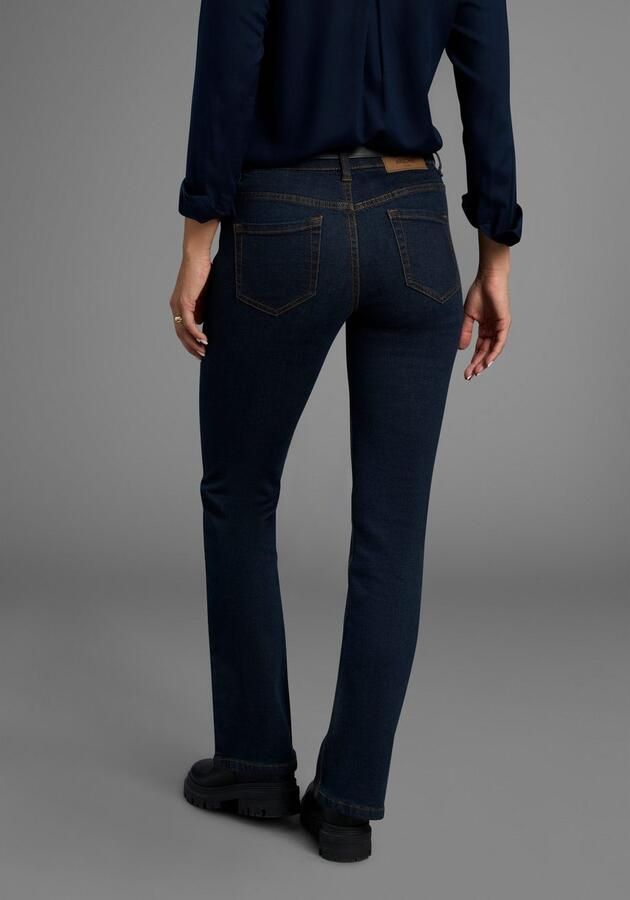 Arizona Bootcut jeans Tailleband met zij-elastiek inzet hoge taille bootcut met stretch klassieke 5-pocket-stijl - Foto 5