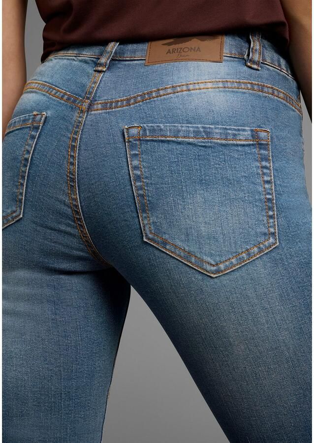 Arizona Bootcut jeans Tailleband met zij-elastiek inzet hoge taille bootcut met stretch klassieke 5-pocket-stijl - Foto 3