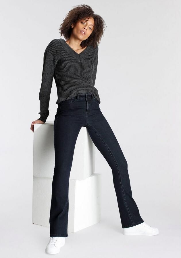 Arizona Bootcut jeans Ultra Soft elastische pasvorm uitlopende pasvorm hoge taille - Foto 5