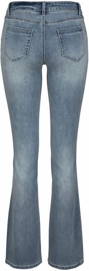 Arizona Bootcut jeans Ultra Stretch normale pasvorm baby-bootcut used-look-wassing - Foto 12