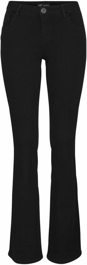 Arizona Bootcut jeans Ultra Stretch normale pasvorm baby-bootcut used-look-wassing - Foto 9