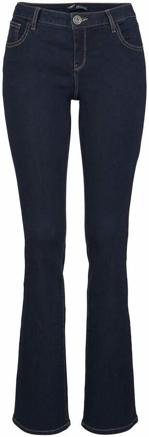 Arizona Bootcut jeans Ultra Stretch normale pasvorm baby-bootcut used-look-wassing - Foto 9