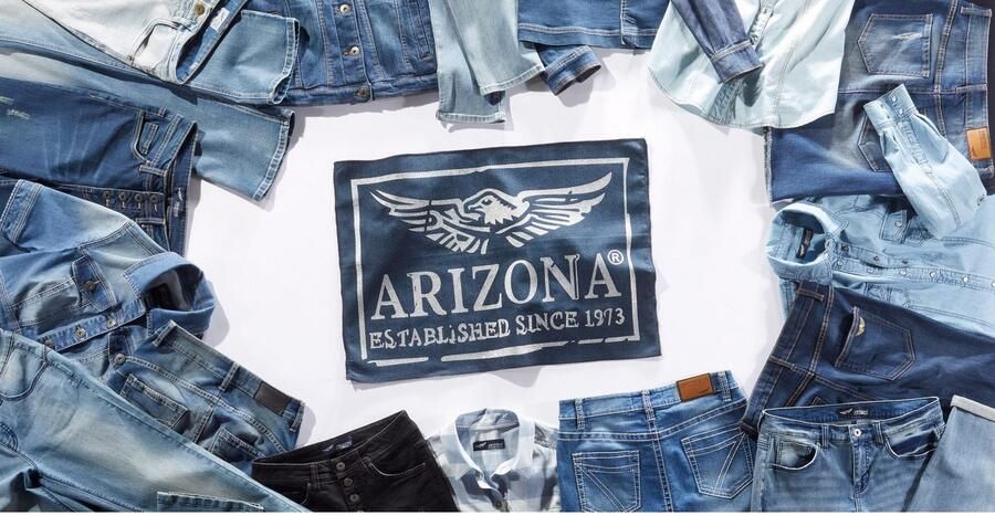 Arizona Capri jeans Ultra Stretch extra-strakke snit modieuze beenafsluiting met split