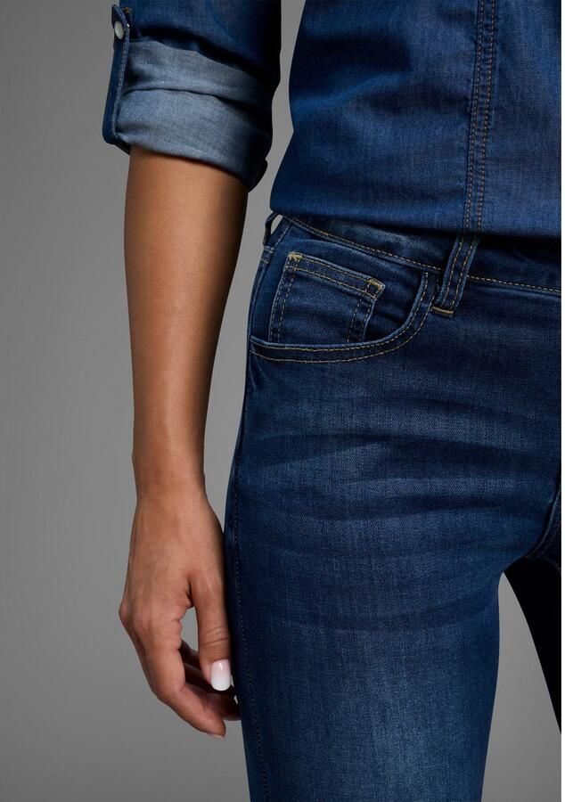 Arizona Bootcut jeans Ultra Stretch normale pasvorm baby-bootcut used-look-wassing - Foto 5