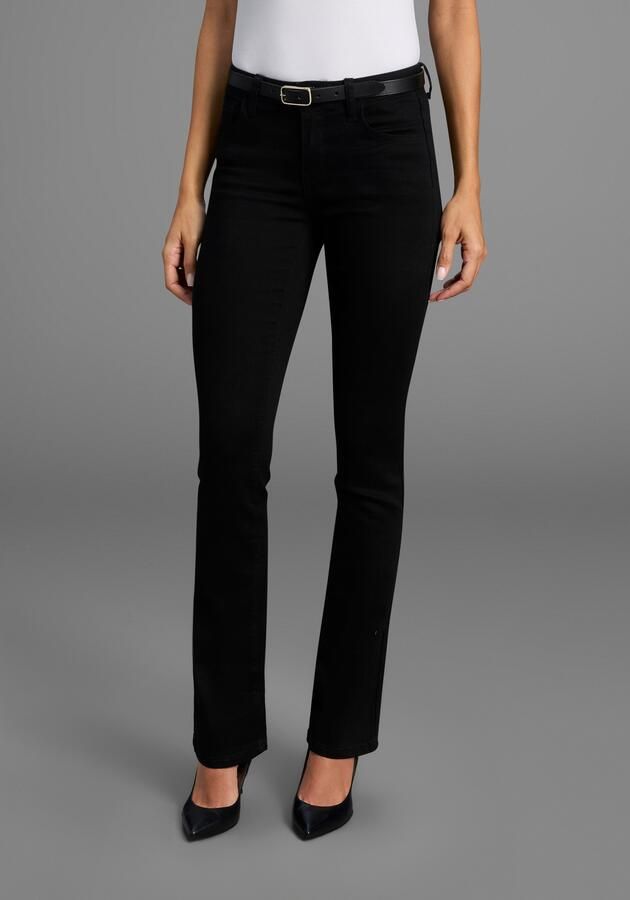 Arizona Bootcut jeans Ultra Stretch normale pasvorm baby-bootcut used-look-wassing - Foto 5