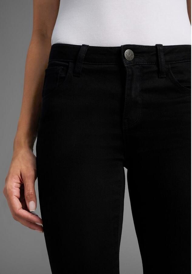 Arizona Bootcut jeans Ultra Stretch normale pasvorm baby-bootcut used-look-wassing - Foto 4