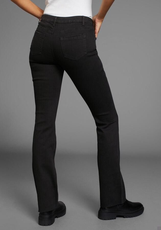 Arizona Bootcut jeans Ultra Stretch uitlopende pasvorm modieuze used-look normale taille - Foto 2