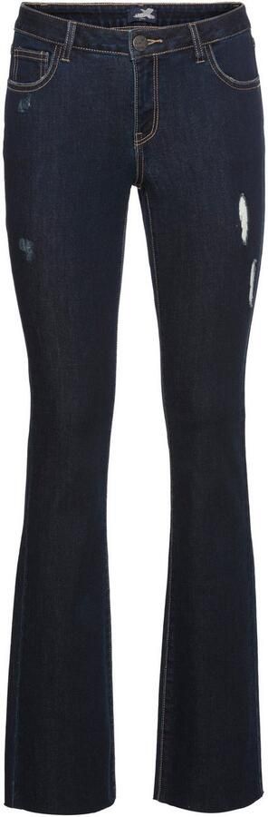 Arizona Bootcut jeans Ultra Stretch uitlopende pasvorm modieuze used-look normale taille - Foto 5