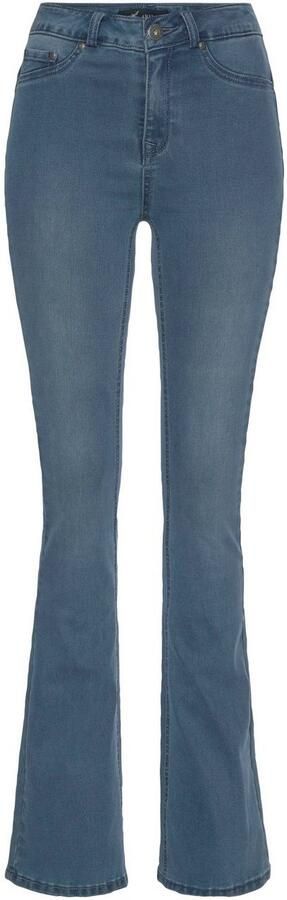 Arizona Bootcut jeans Ultra Stretch uitlopende pasvorm used-wassing hoge taille - Foto 8