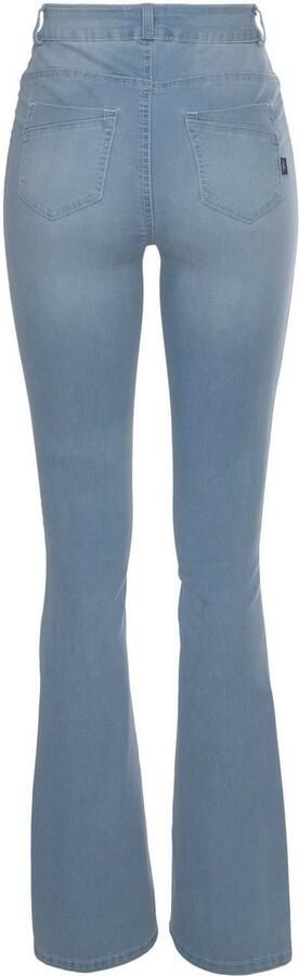 Arizona Bootcut jeans Ultra Stretch uitlopende pasvorm used-wassing hoge taille - Foto 7