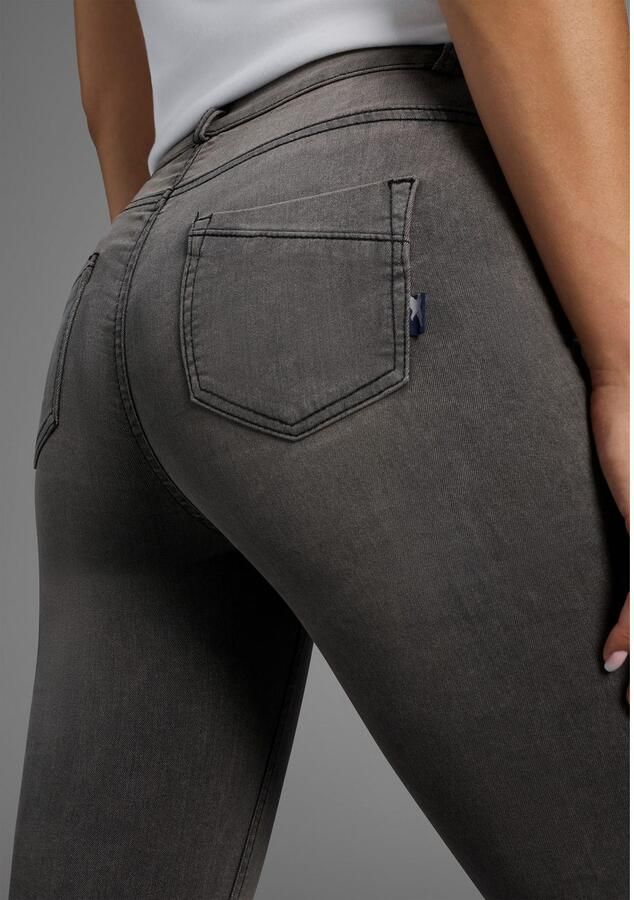 Arizona Bootcut jeans Ultra Stretch uitlopende pasvorm used-wassing hoge taille - Foto 3