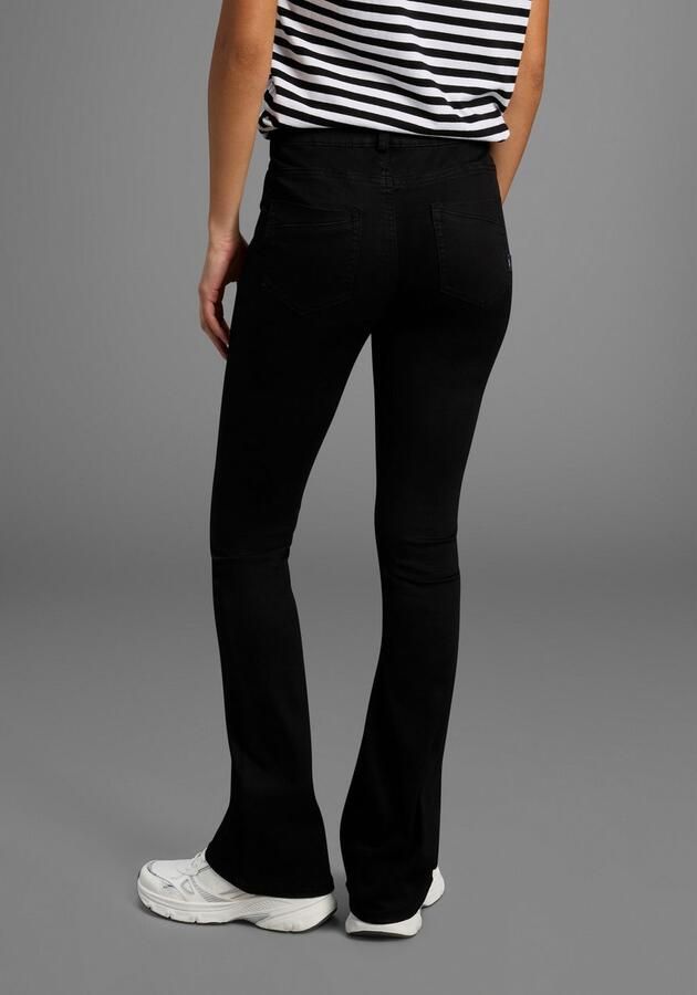 Arizona Bootcut jeans Ultra Stretch uitlopende pasvorm used-wassing hoge taille - Foto 4