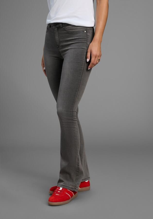 Arizona Bootcut jeans Ultra Stretch uitlopende pasvorm used-wassing hoge taille - Foto 6