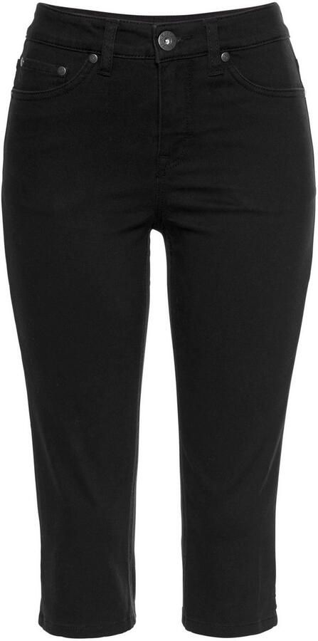 Arizona Capri jeans Met splitje in de zoom smalle pasvorm met stijlvolle studs hoge taille - Foto 7