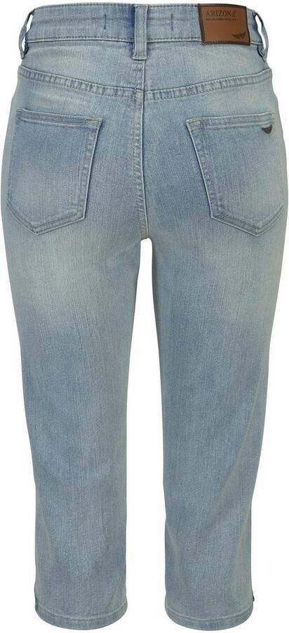 Arizona Capri jeans Met splitje in de zoom smalle pasvorm met stijlvolle studs hoge taille - Foto 6