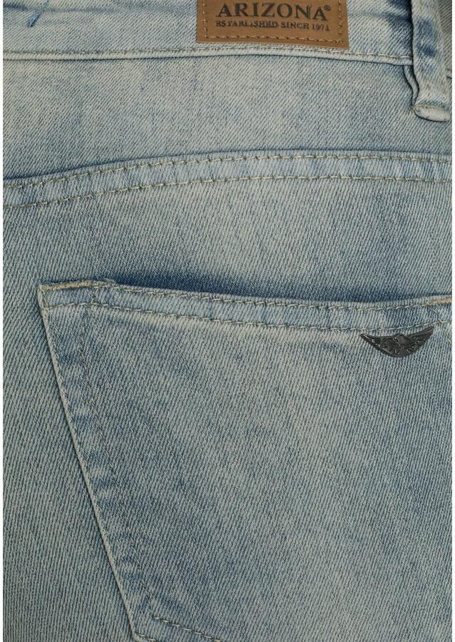 Arizona Capri jeans Met splitje in de zoom smalle pasvorm met stijlvolle studs hoge taille - Foto 2