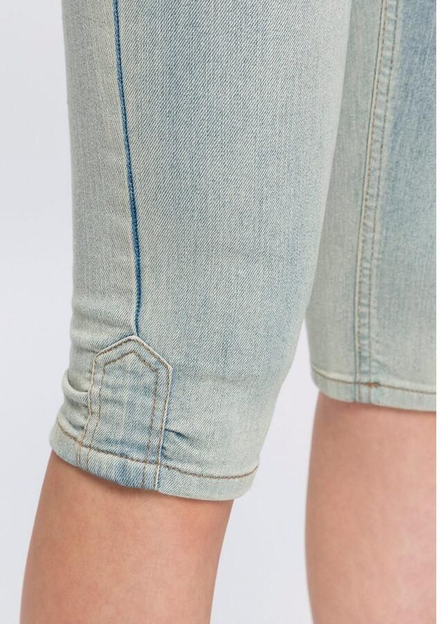 Arizona Capri jeans smalle pasvorm met destroyed-effecten lage taille - Foto 2