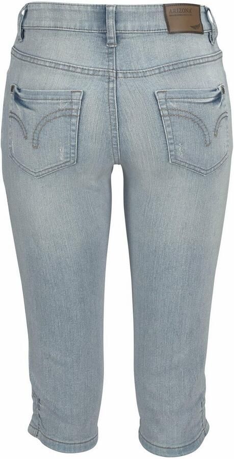 Arizona Capri jeans smalle pasvorm met destroyed-effecten lage taille - Foto 8