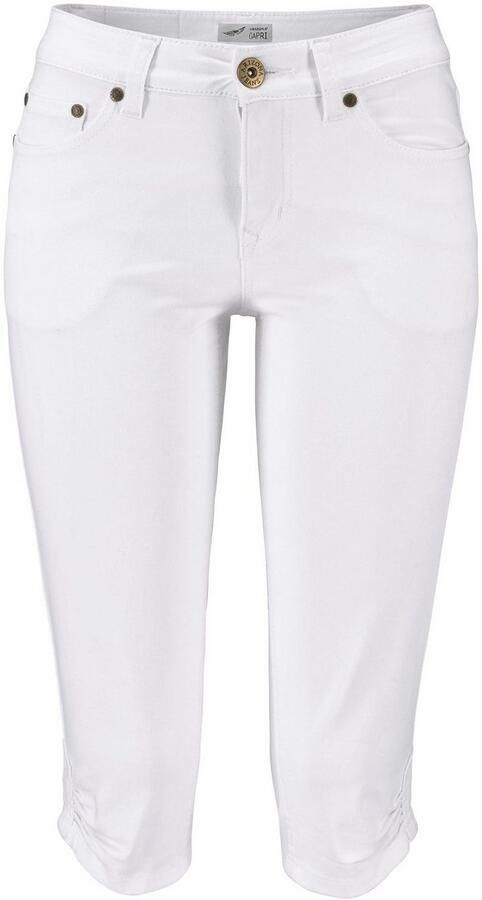 Arizona Capri jeans smalle pasvorm met destroyed-effecten lage taille - Foto 9