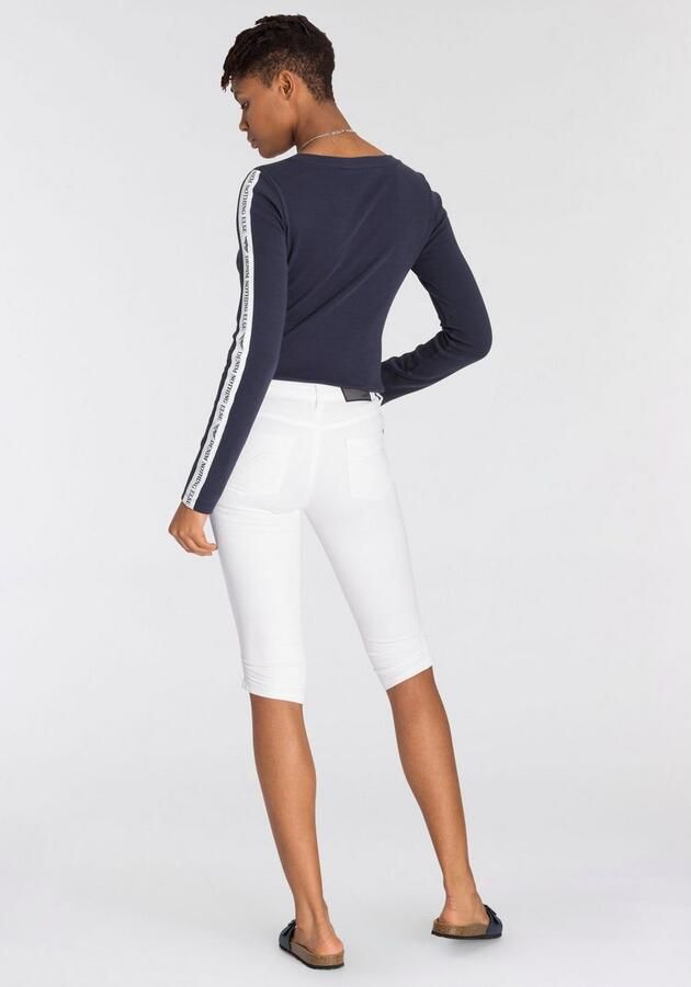 Arizona Capri jeans smalle pasvorm met destroyed-effecten lage taille - Foto 8