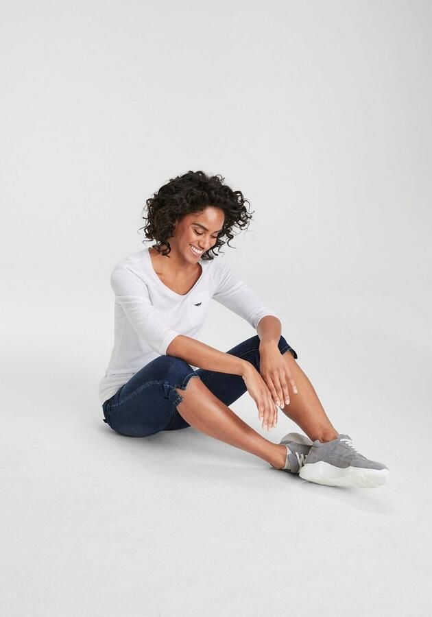 Arizona Capri jeans Ultra Stretch extra-strak gesneden pasvorm hoge taille in capri-lengte - Foto 5