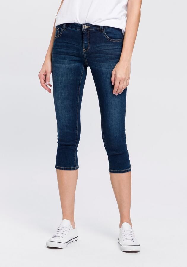 Arizona Capri jeans Ultra Stretch extra-strakke snit modieuze beenafsluiting met split - Foto 8