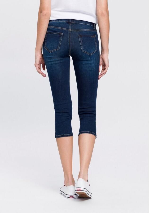 Arizona Capri jeans Ultra Stretch extra-strakke snit modieuze beenafsluiting met split - Foto 4