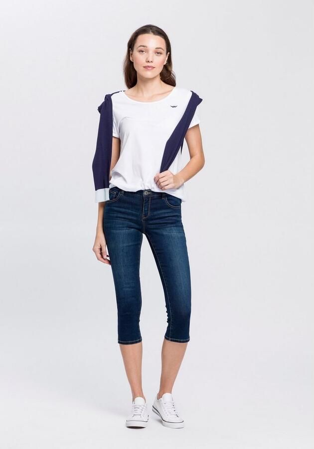 Arizona Capri jeans Ultra Stretch extra-strakke snit modieuze beenafsluiting met split - Foto 5