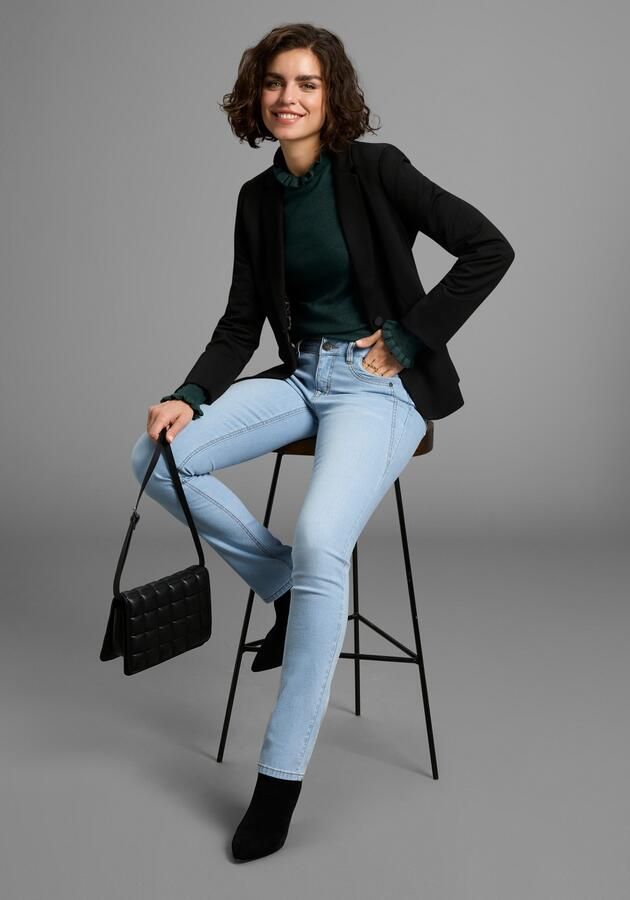 Arizona Comfort fit jeans Met geren lage taillehoogte - Foto 2