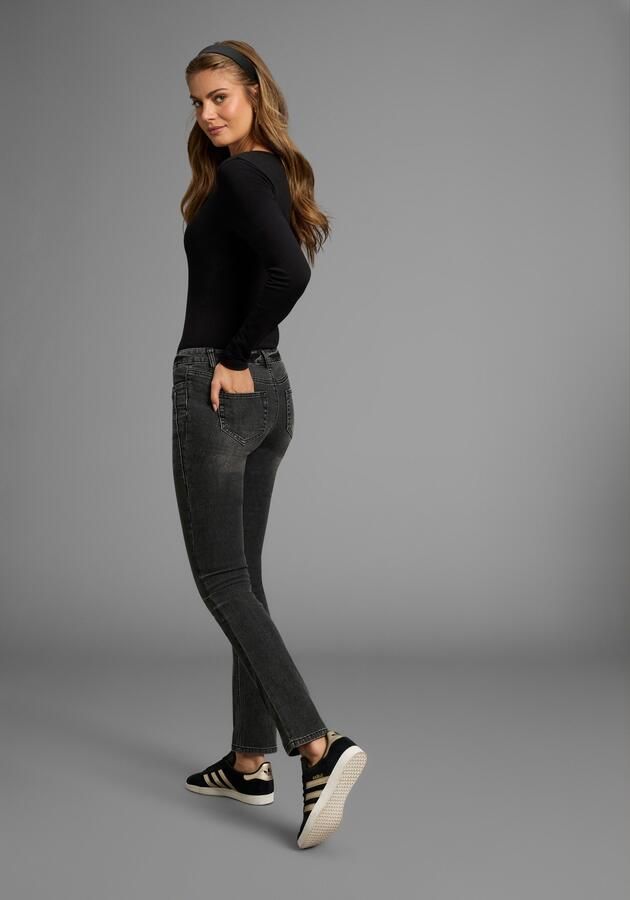 Arizona Comfort fit jeans Met geren lage taillehoogte - Foto 3