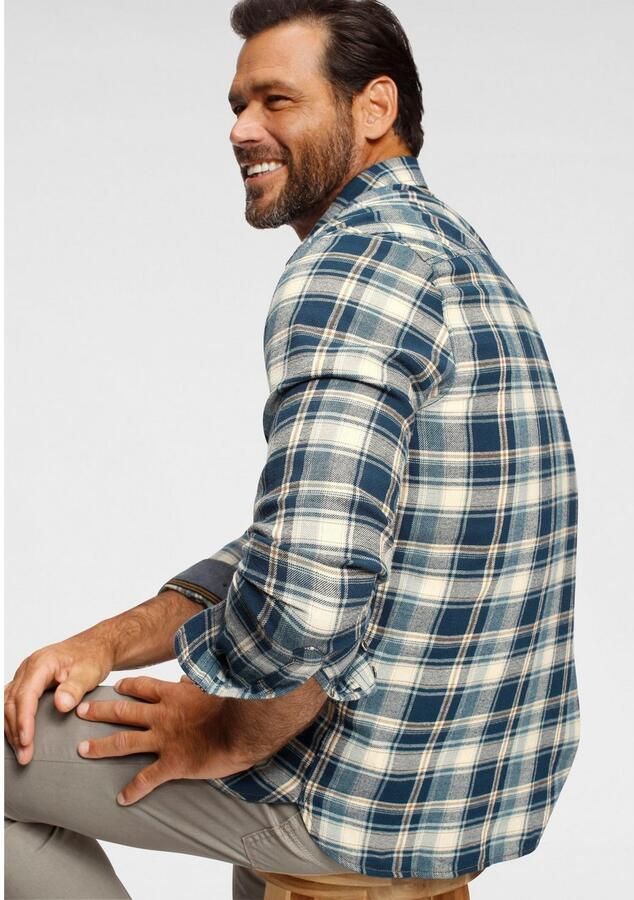 Arizona Flanellen overhemd Modieus motief met grote ruiten - Foto 3