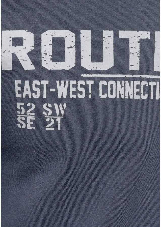 Arizona Henleyshirt Lange mouw casual ronde halslijn van katoen - Foto 4