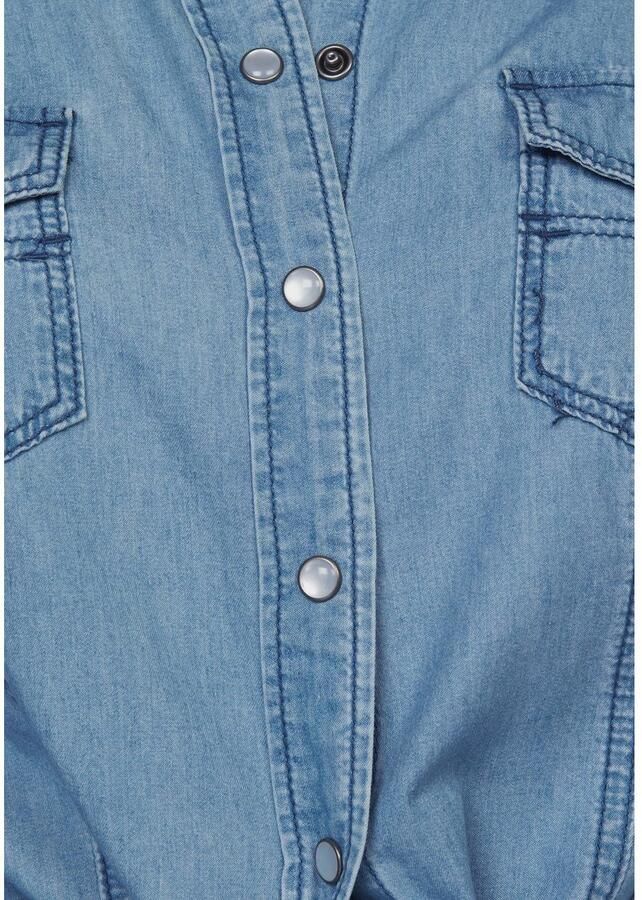 Arizona Jeans blouse Met drukknopen in parelmoer-look - Foto 3