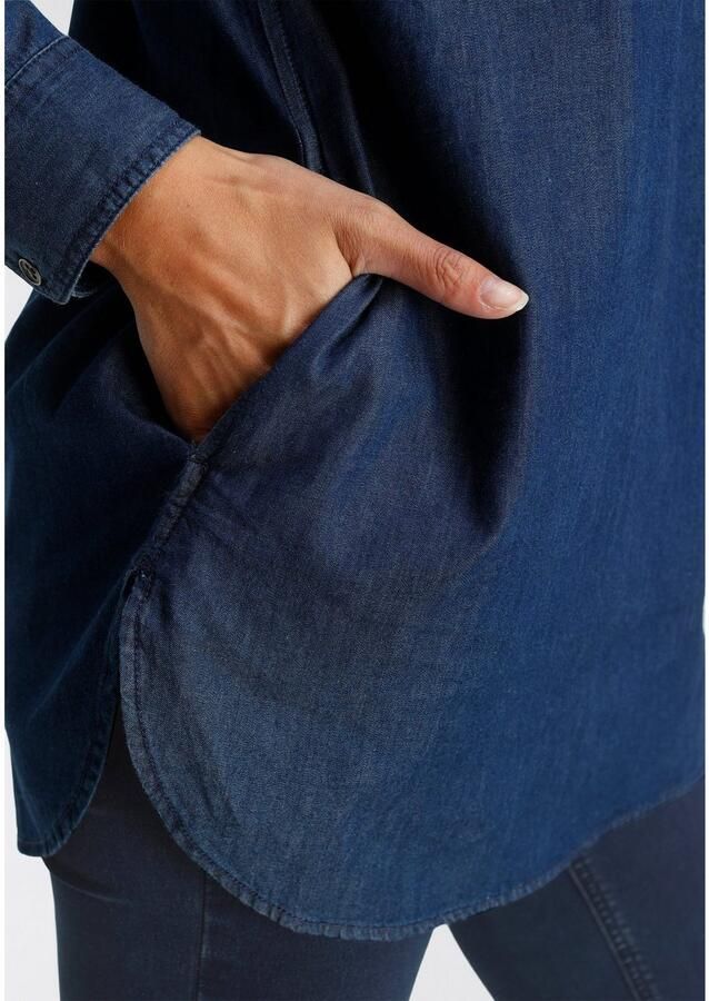 Arizona Jeans blouse Omslagmouwen met trensje - Foto 2