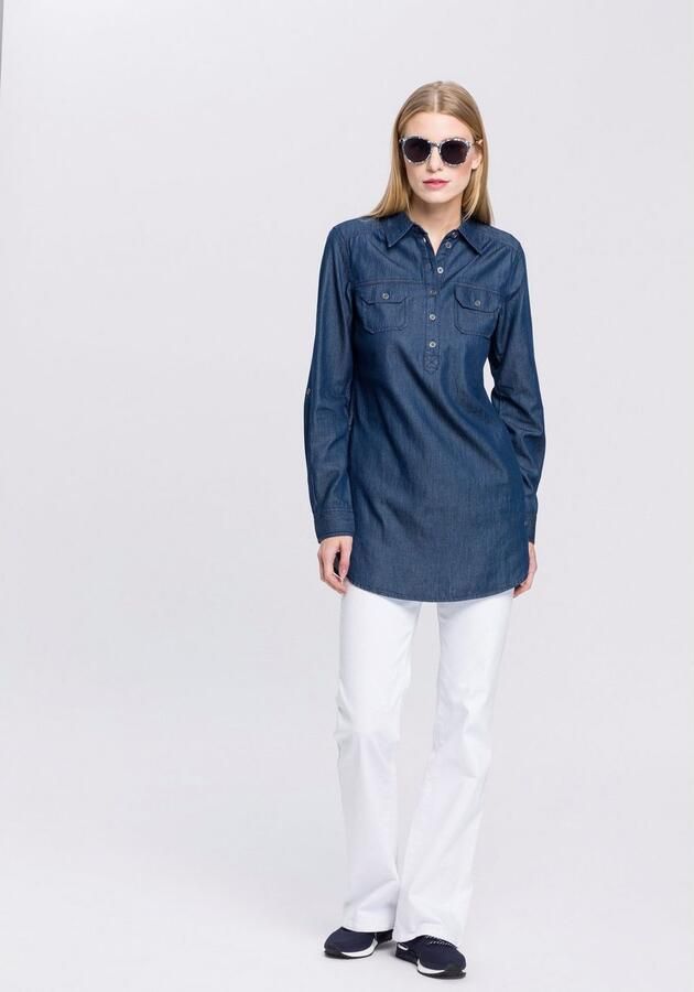 Arizona Jeans blouse Omslagmouwen met trensje - Foto 6