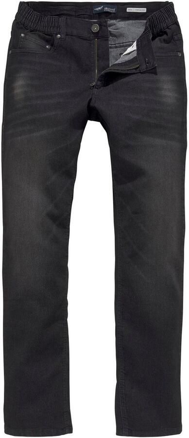 Arizona Jeans met elastische band Paul elastische tailleband comfort-fit rechte pijpsnit - Foto 8