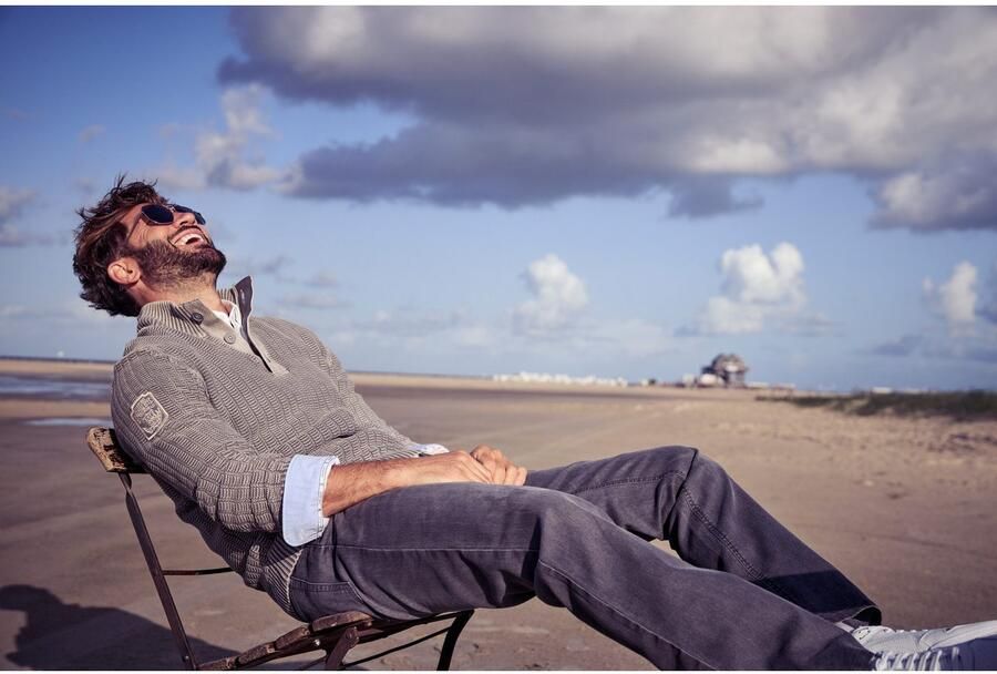 Arizona Jeans met elastische band Paul elastische tailleband comfort-fit rechte pijpsnit - Foto 6