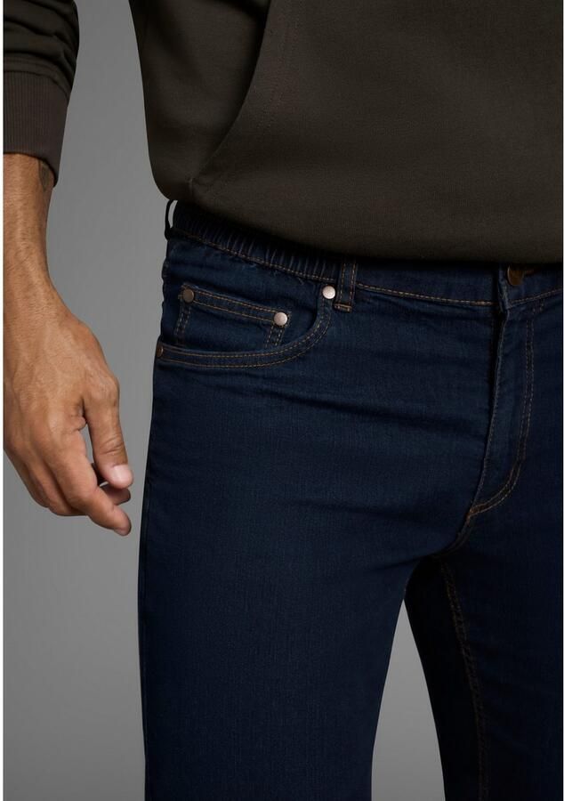 Arizona Jeans met elastische band Paul elastische tailleband comfort-fit rechte pijpsnit - Foto 2