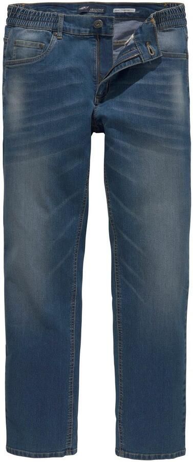 Arizona Jeans met elastische band Paul elastische tailleband comfort-fit rechte pijpsnit - Foto 5