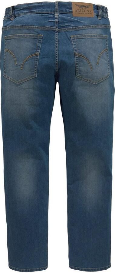 Arizona Jeans met elastische band Paul elastische tailleband comfort-fit rechte pijpsnit - Foto 4