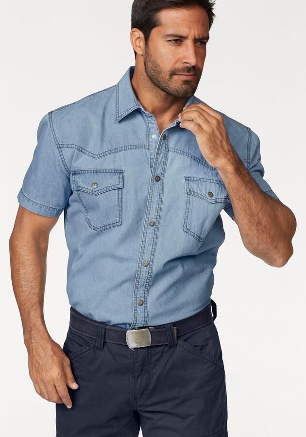 Arizona Jeans overhemd Korte mouwen in westernstijl - Foto 7