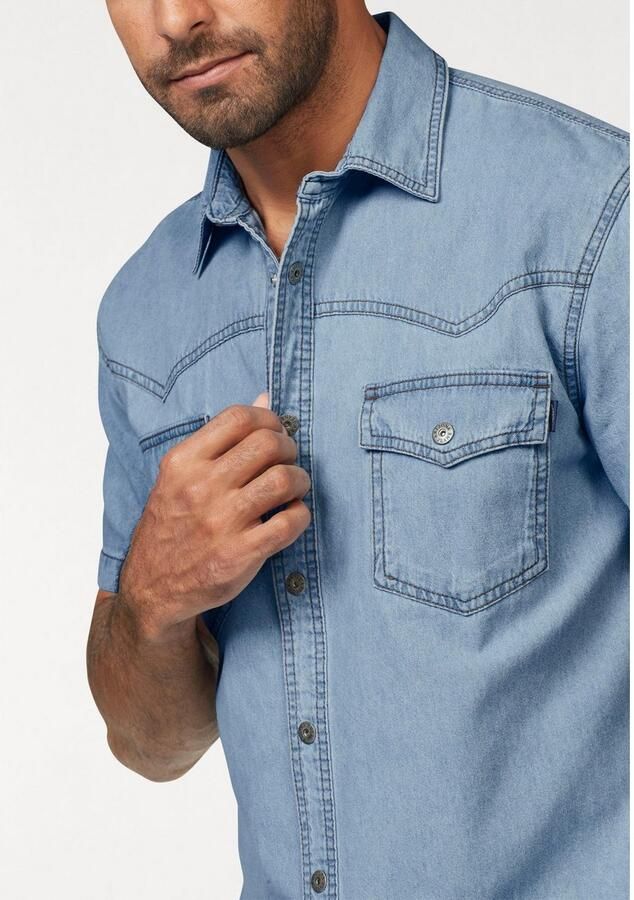 Arizona Jeans overhemd Korte mouwen in westernstijl - Foto 2