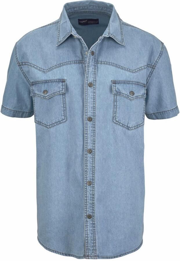Arizona Jeans overhemd Korte mouwen in westernstijl - Foto 6