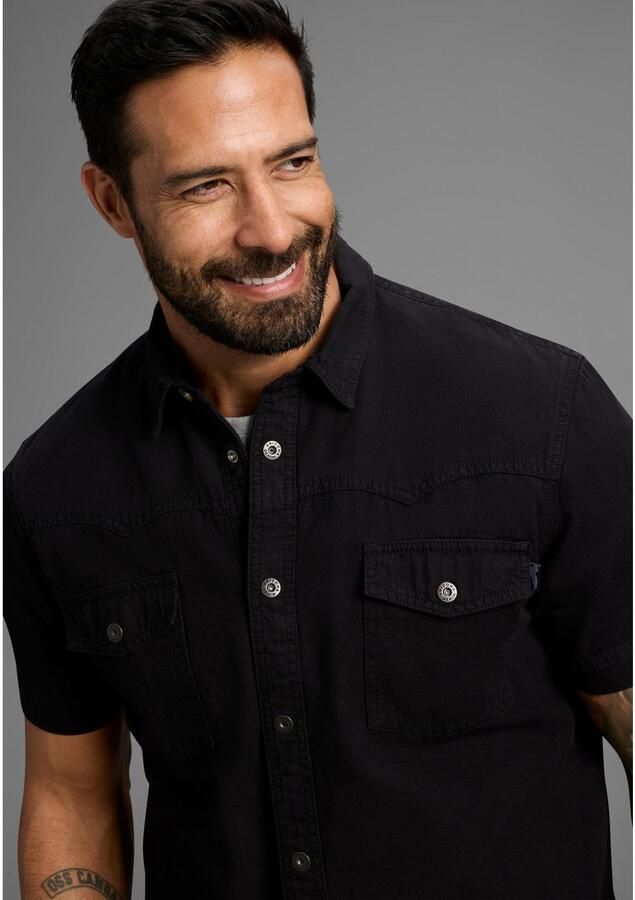 Arizona Jeans overhemd Korte mouwen in westernstijl