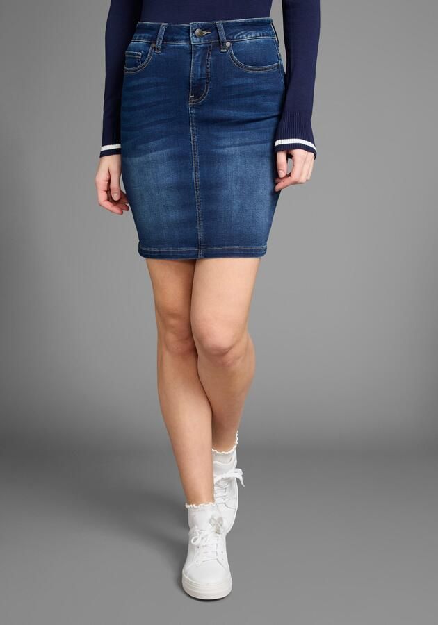 Arizona Jeans rok Ultra Stretch extra smal gesneden - Foto 6