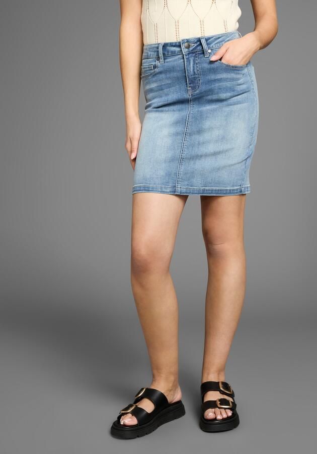 Arizona Jeans rok Ultra Stretch extra smal gesneden - Foto 7