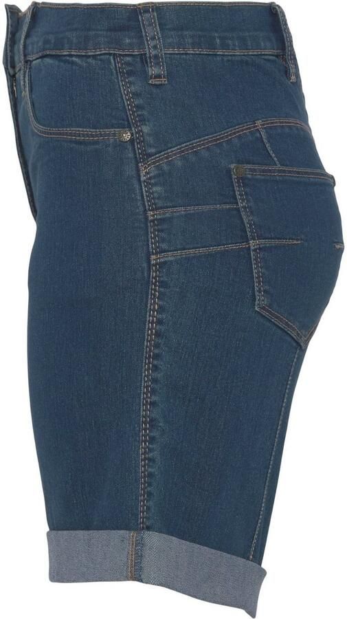 Arizona Jeansbermuda wijde pasvorm korte pasvorm hoge taille - Foto 9