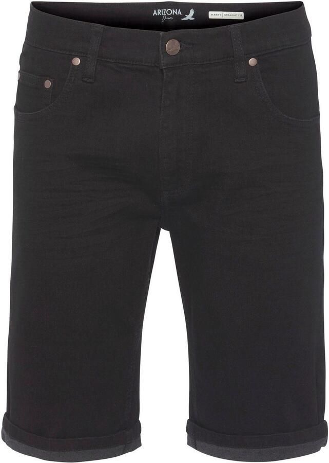 Arizona Jeansshort rechte snit knieomspelende lengte lage taillehoogte - Foto 8